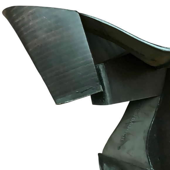 Kelsi Dagger Zena Suede Western Fringed Heeled Bootie - Picture 10 of 11